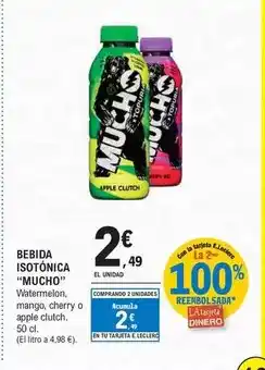 E.Leclerc Apple - bebida isotónica oferta