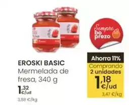 Eroski Eroski basic - mermelada de fresa oferta