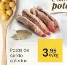 Eroski Patas de cerdo saladas oferta