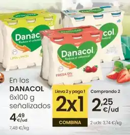 Eroski Danacol - en los 6x100g oferta