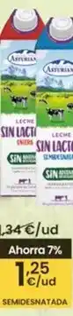 Eroski Central lechera asturiana - leche semidesnatada oferta