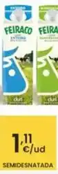 Eroski Feiraco - leche semidesnatada oferta