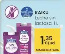 Eroski Kaiku - leche sin lactosa oferta