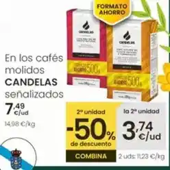 Eroski Candelas - en los cafes molidos oferta