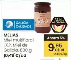 Eroski Melias - miel multifloral i.x.p. miel de galicia oferta