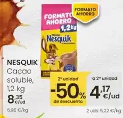 Eroski Nesquik - cacao soluble oferta