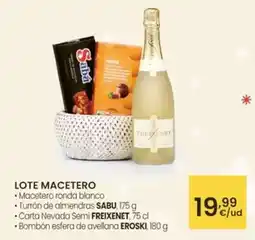 Eroski Lote macetero oferta