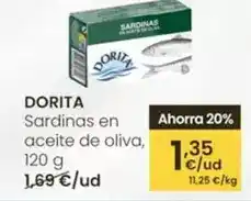 Eroski Dorita - sardinas en aceite de oliva oferta