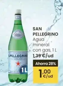 Eroski San pellegrino - agua mineral con gas oferta