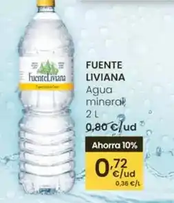 Eroski Fuente liviana - agua mineral oferta