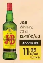 Eroski J&b - whisky oferta