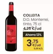 Eroski Colleita - d.o. monterrei, tinto oferta