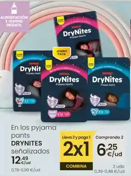 Eroski Drynites - en los pyjama pants senalizados oferta
