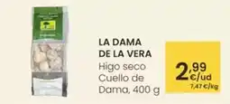 Eroski La dama de la vera - higo seco cuello de dama oferta