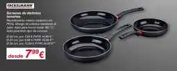 KIK FACKELMANN Sartenes de distintos tamaños oferta