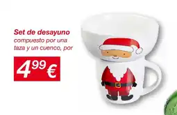 KIK Set de desayuno oferta