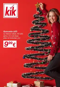 KIK Guirnalda LED oferta