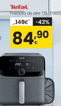 Eroski TEFAL Freidora de aire 7,5L EY855 oferta