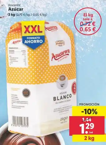 Lidl Azucarera Azúcar oferta