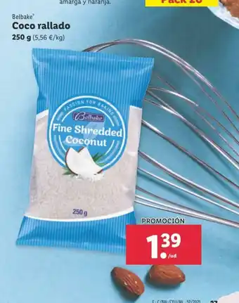 Lidl Coco rallado oferta