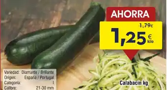FROIZ Calabacín oferta