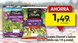 FROIZ Florette Ensalada Gourmet o batavia fina con cebolla roja oferta
