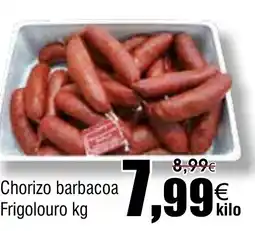 FROIZ Chorizo barbacoa kilo Frigolouro oferta