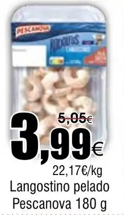 FROIZ Langostino pelado Pescanova oferta
