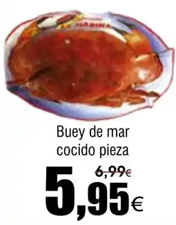FROIZ Buey de mar cocido pieza oferta
