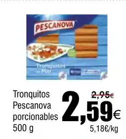 FROIZ PESCANOVA Tronquitos porcionables oferta
