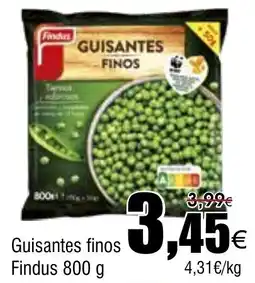 FROIZ FINDUS Guisantes finos oferta