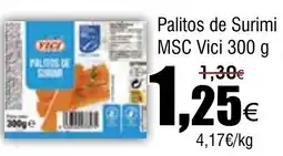 FROIZ VICI Palitos de Surimi MSC oferta