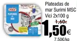 FROIZ VICI Plateadas de mar Surimi MSC oferta