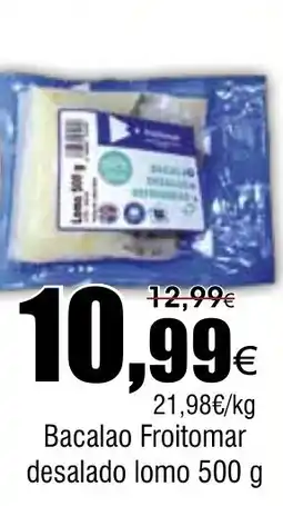 FROIZ Bacalao Froitomar desalado lomo oferta