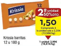 FROIZ KRISSIA barritas 12 u oferta