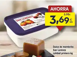 FROIZ Dulce de membrillo San Lorenzo calidad primera oferta