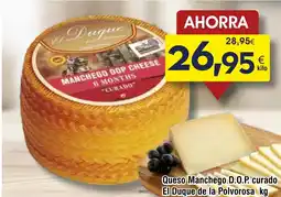 FROIZ El DUQUE Queso Manchego D.O.P. curado de la Polvorosa oferta