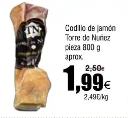 FROIZ Codillo de jamón Torre de Nuñez pieza oferta