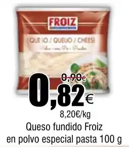 FROIZ FROIZ Queso fundido en polvo especial pasta oferta