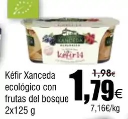 FROIZ Kéfir Xanceda ecológico con frutas del bosque oferta
