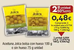 FROIZ Aceituna Jolca bolsa con hueso o sin hueso oferta