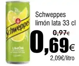 FROIZ SCHWEPPES limón oferta