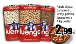 FROIZ LUENGO Alubia blanca, garbanzos o lenteja pardina extra oferta