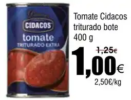 FROIZ CIDACOS Tomate triturado bote oferta