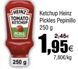 FROIZ HEINZ Ketchup Pickles Pepinillo oferta