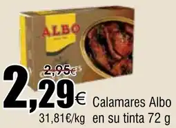 FROIZ ALBO Calamares en su tinta oferta