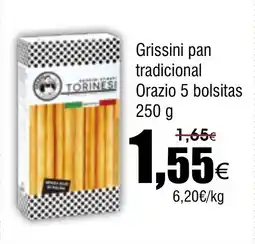 FROIZ Grissini pan tradicional Orazio 5 bolsitas oferta