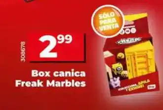 Dia Freak marbles - box canica oferta