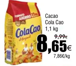 FROIZ COLA CAO Cacao oferta