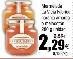 FROIZ LA VIEJA FABRICA Mermelada naranja amarga o melocotón oferta